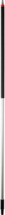 Vikan Aluminum Handle w/Hose Nozzle, waterfed, Ø31 mm, 1935 mm, Black