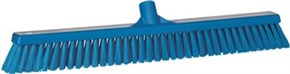 Vikan Broom, 610 mm, Soft/hard, Blue