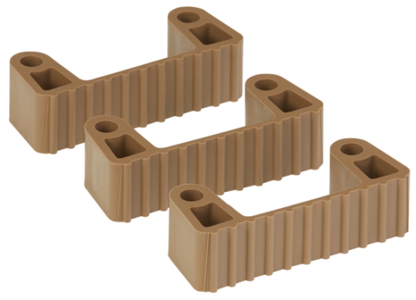 3 Spare part rubber bands for 1011x & 1013x, Brown