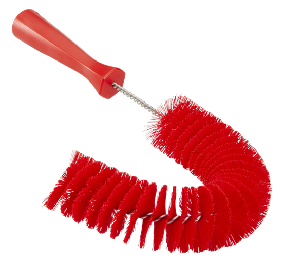 Pipe Exterior Brush, Ø55 mm, 360 mm, Medium, Red