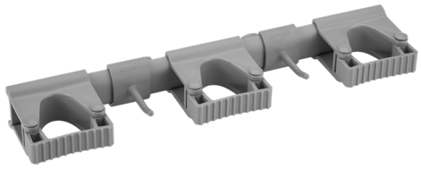 Hygienic Hi-Flex Wall Bracket System, 420 mm, Grey