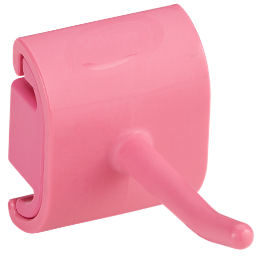 Hygienic Wall Bracket, Single Hook Module, 41 mm, Pink