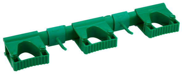Hygienic Hi-Flex Wall Bracket System, 420 mm, Green