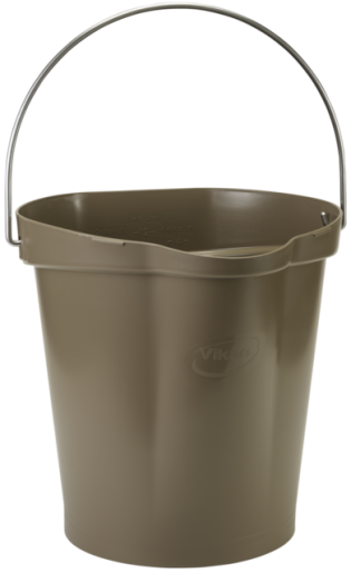 Bucket, 12 Litre, Brown