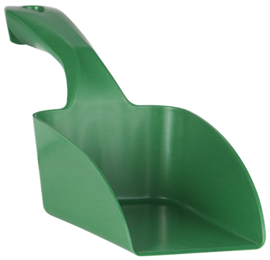 Hand Scoop, Metal Detectable, 0.5 Litre, Green
