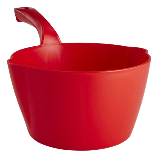 Round Bowl Scoop, 2 Litre, Red
