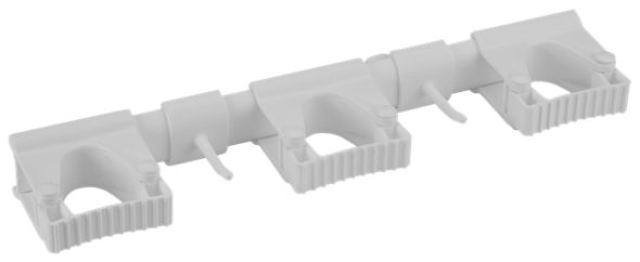 Hygienic Hi-Flex Wall Bracket System, 420 mm, White
