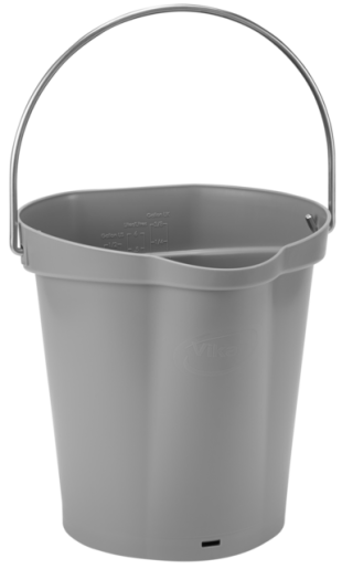 Bucket, 1.58 Gallon(s), Gray
