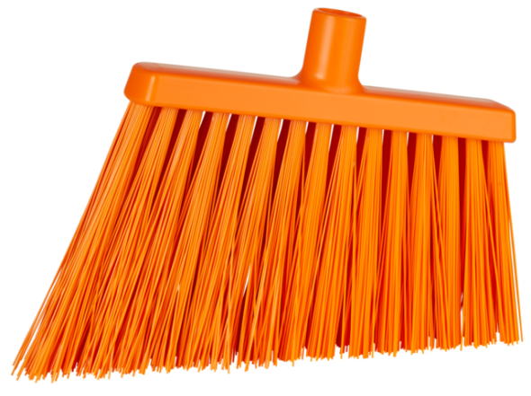 Broom, Angle Cut, 290 mm, Very hard, Orange