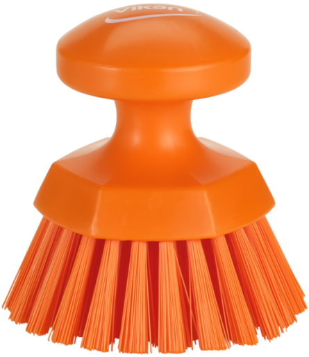 Round Hand Scrub, 110 mm, Hard, Orange
