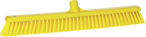 Broom, 610 mm, Soft/hard, Yellow