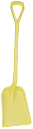 Shovel, Metal Detectable, D Grip, 271 mm,  Yellow