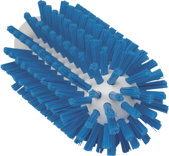 Pipe Cleaning Brush f/handle, Ø63 mm, Hard, Blue