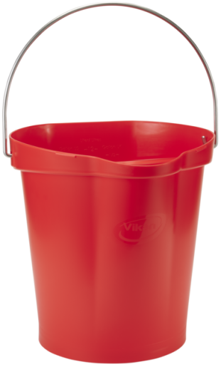 Bucket, 12 Litre, Red