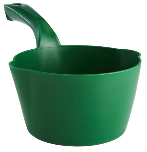 Round Bowl Scoop, 1 Litre, Green