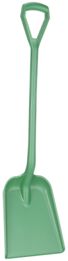 Shovel, Metal Detectable, D Grip, 271 mm,  Green