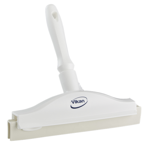 Hygienic Hand Squeegee w/replacement cassette, 250 mm, , White