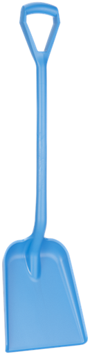 Shovel, Metal Detectable, D Grip, 271 mm,  Blue
