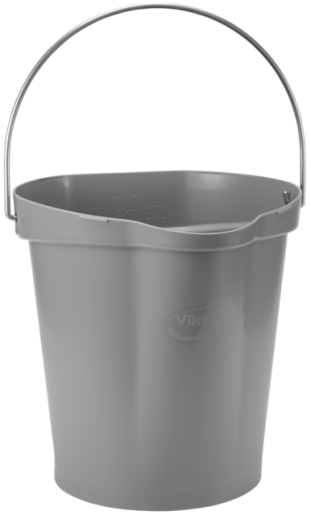Bucket, 12 Litre, Grey