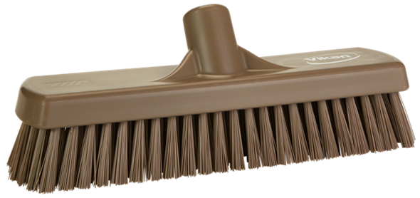 Wall-/Floor Washing Brush, 305 mm, Hard, Brown