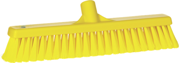 Broom, 410 mm, Soft/split, Yellow