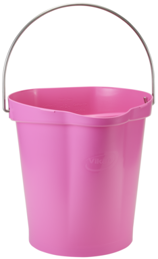 Bucket, 12 Litre, Pink