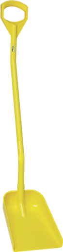 Ergonomic shovel, 340 x 270 x 75 mm, 1280 mm,  Yellow