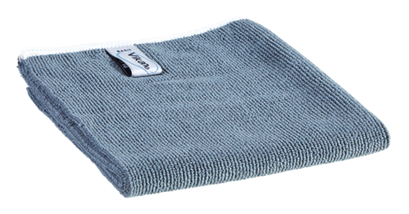 Basic microfibre cloth, 32 x 32 cm, Grey