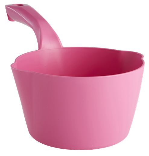 Round Bowl Scoop, 1 Litre, Pink