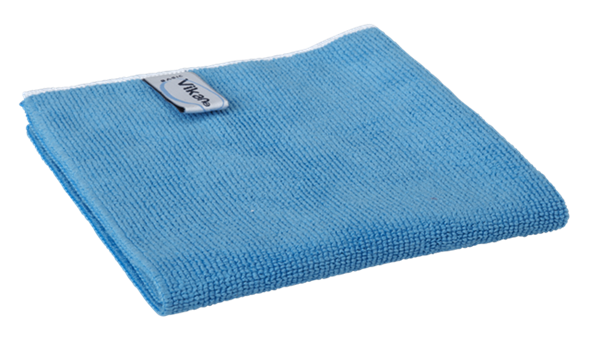 Basic microfibre cloth, 40 x 40 cm, Blue
