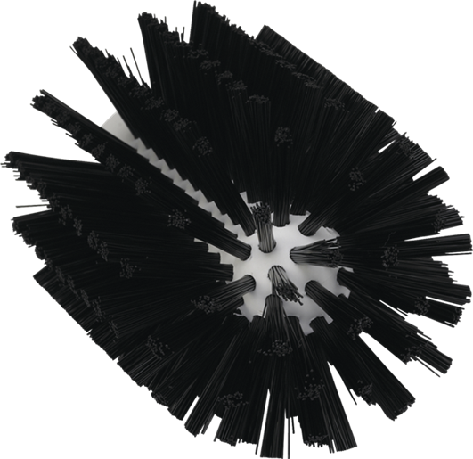 Pipe Cleaning Brush f/handle, Ø90 mm, Medium, Black