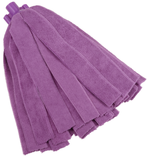 Microfibre socket mop, 200g, Purple