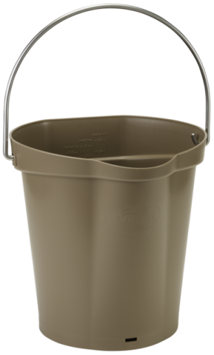Bucket, 1.58 Gallon(s), Brown