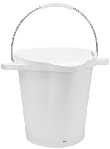 Bucket, 20 Litre, White