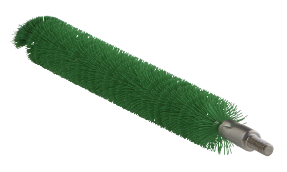 Tube Brush f/flexible handle 53515 or 53525, Ø20 mm, 200 mm, Medium, Green