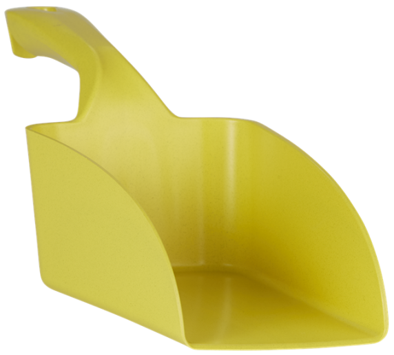 Hand Scoop, Metal Detectable, 1 Litre, Yellow