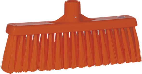 Broom w/ Straight Neck, 310 mm, Medium, Orange