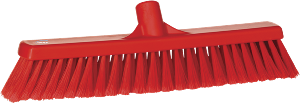 Broom, 410 mm, Soft/split, Red
