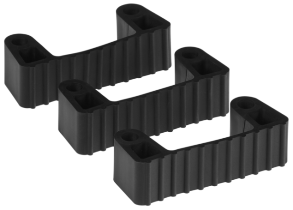 3 Spare part rubber bands for 1011x & 1013x, Black