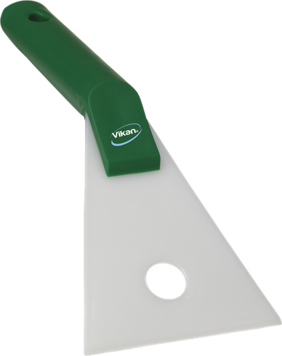Hand Scraper w/nylon blade, 105 mm, Green