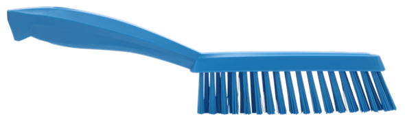 Narrow Hand Brush with short handle, 11.8, Extra stiff, Blue 41953
