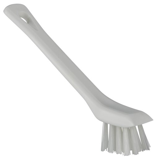 Vikan Detail Brush with Scraping Edge, 150 mm, Hard, White
