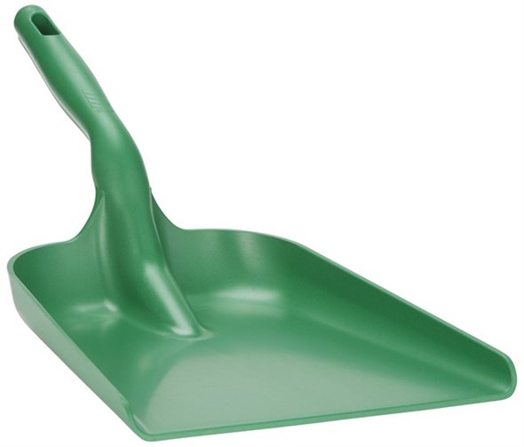 Vikan Hand shovel, Metal Detectable, 327 x 271 x 50 mm, 550 mm,  Green