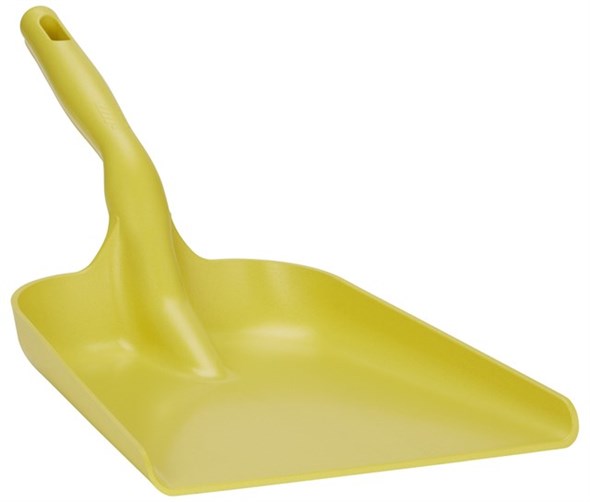 Vikan Hand shovel, Metal Detectable, 327 x 271 x 50 mm, 550 mm,  Yellow