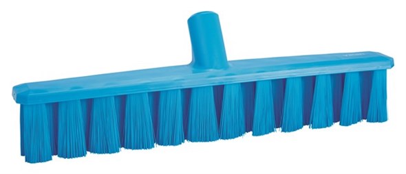 Vikan UST Broom, 400 mm, Medium, Blue