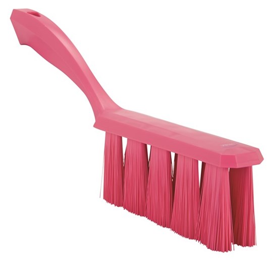 Vikan UST Bench Brush, 330 mm, Medium, Pink
