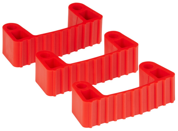 Vikan 3 Spare part rubber bands for 1011x & 1013x, Red