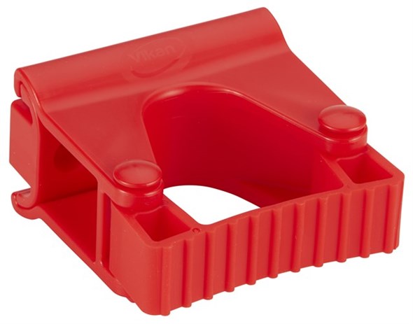 Vikan, Hygienic Wall Bracket, Grip Band Module, 82 mm, Red