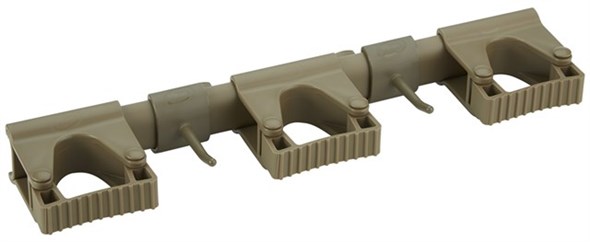 Vikan Hygienic Hi-Flex Wall Bracket System, 420 mm, Brown