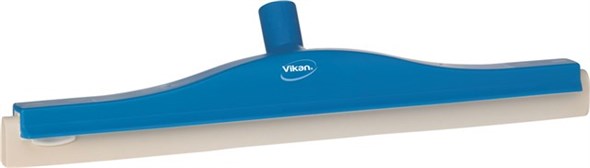 Vikan Revolving Neck Floor squeegee w/Replacement Cassette, 500 mm, Blue